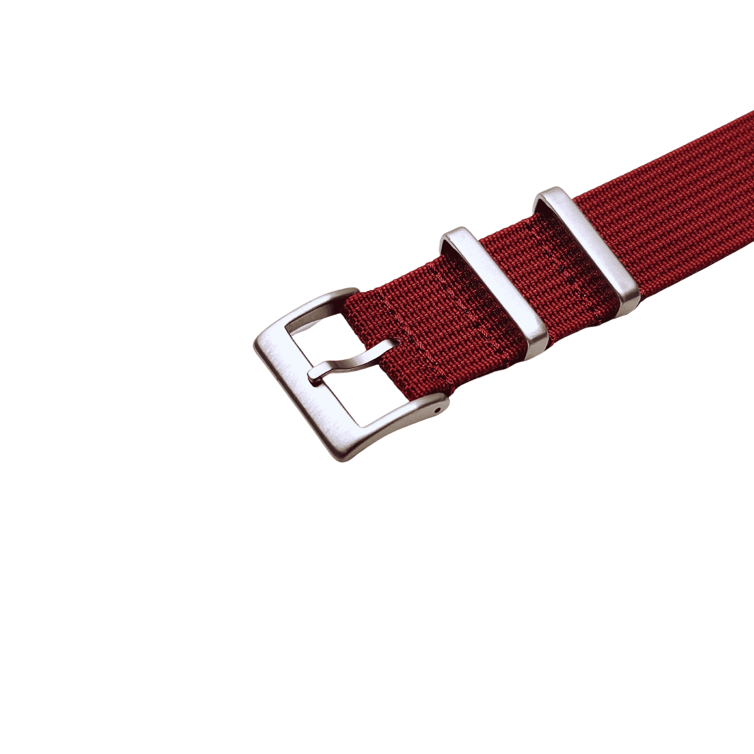 Watchify rubbed nato strap burgunder