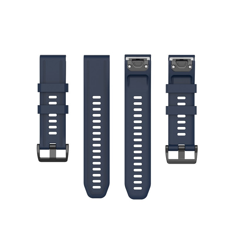 Klokkereim til Garmin Fenix 7S/6S/5S/Instinct 2S - Midnatt Blå - Watchify.no