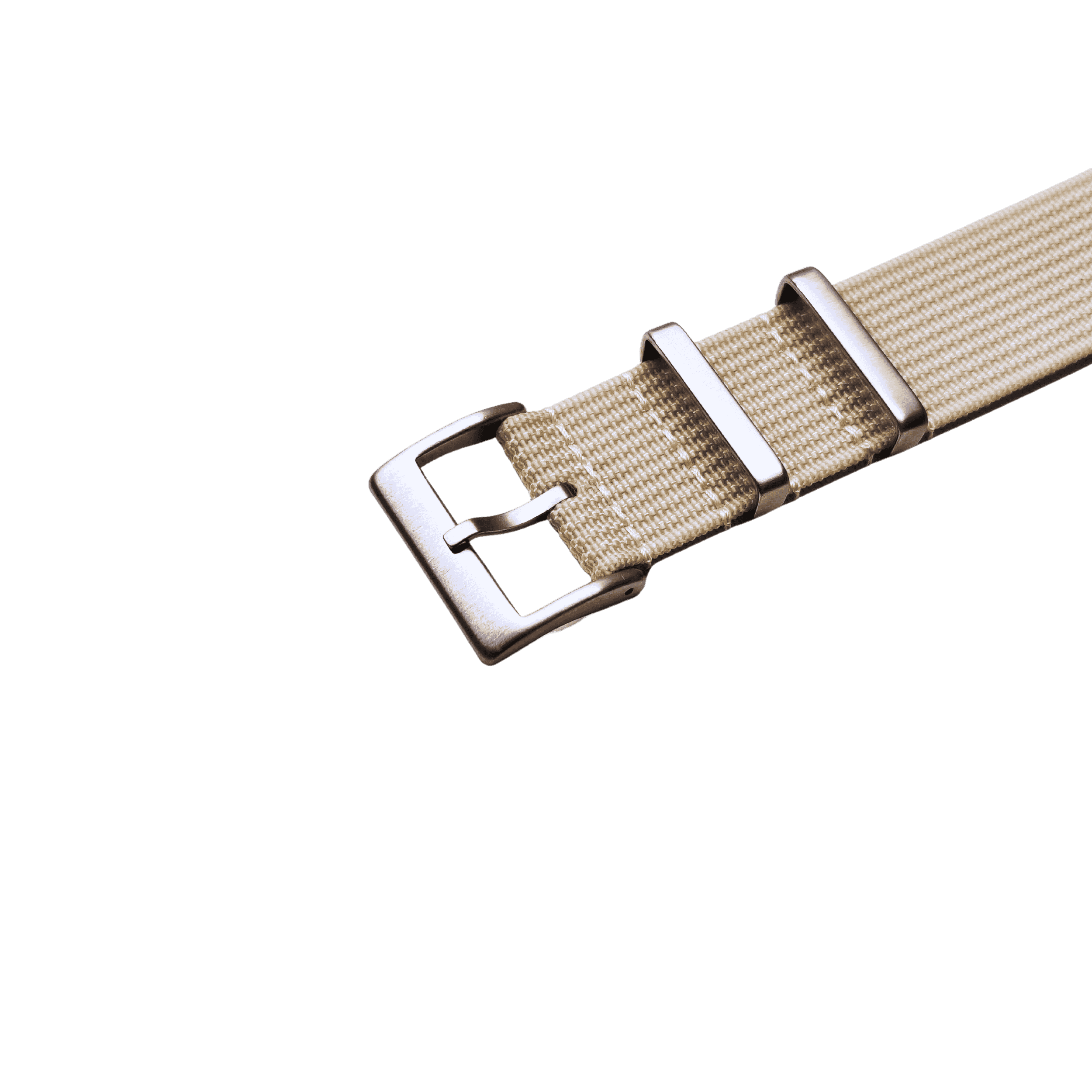 Watchify rubbed nato strap Off-white