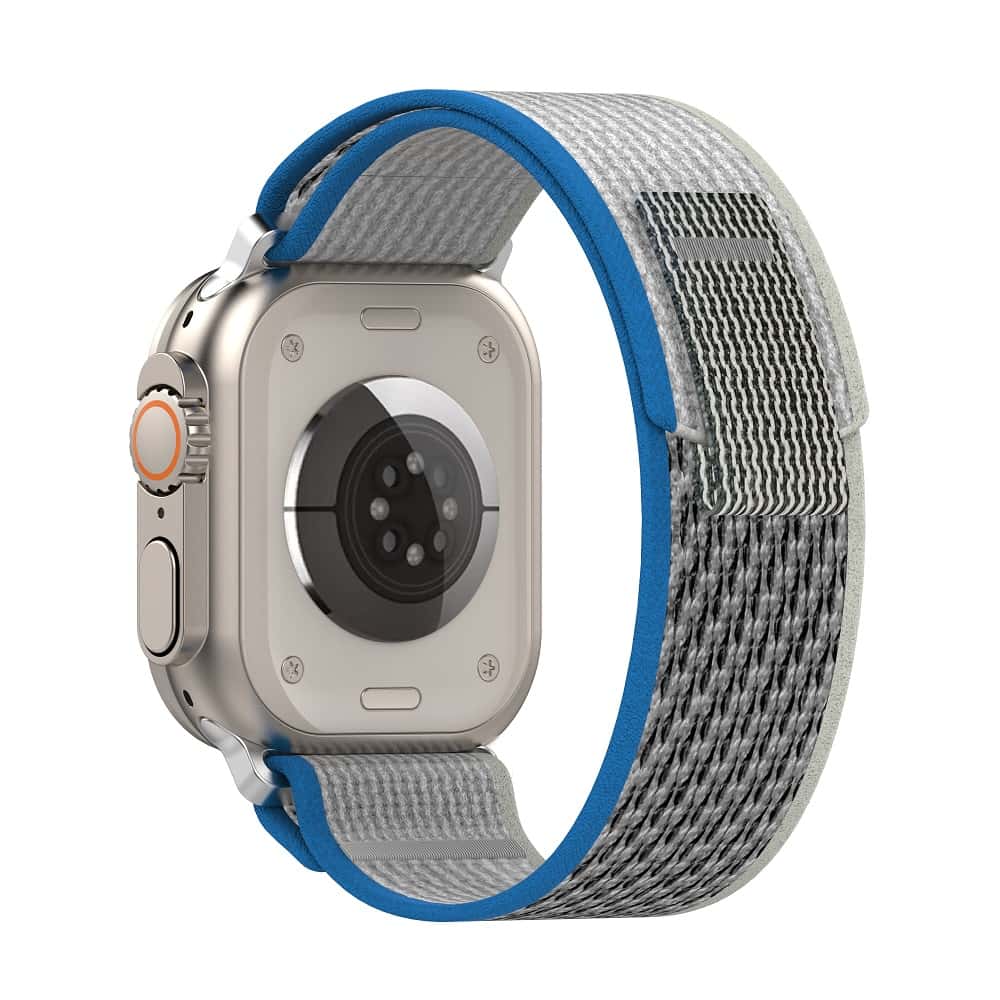 Trail reim fra watchify.no til Apple Watch. Blå/Grå