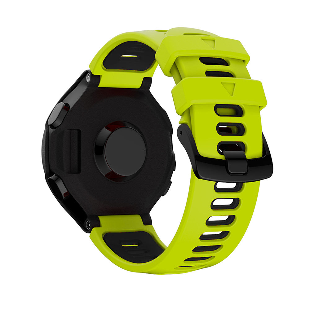 Behagelige silikonreimer som passer Garmin Approach S20/S5/S6 og Garmin Forerunner 220/230/235/620/630/735/735XT