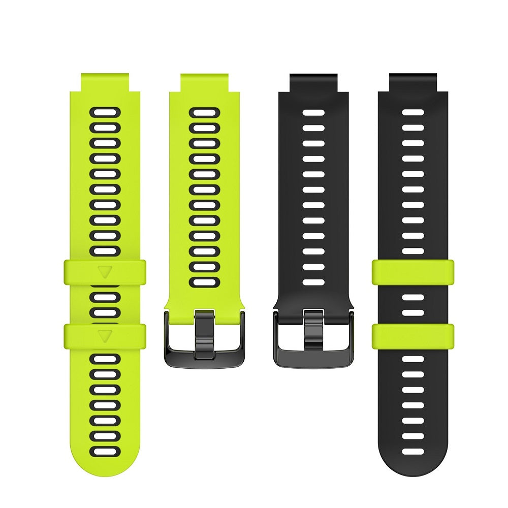 Behagelige silikonreimer som passer Garmin Approach S20/S5/S6 og Garmin Forerunner 220/230/235/620/630/735/735XT