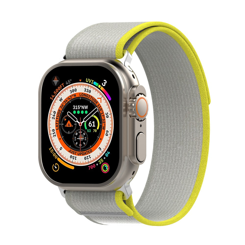Trail reim fra watchify.no til Apple Watch. Gul/Beige